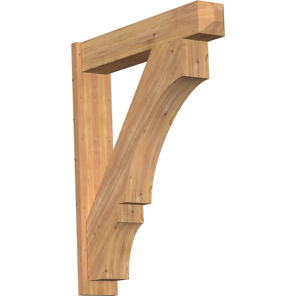 Ekena Millwork Balboa Craftsman Smooth Outlooker, Western Red Cedar, 7 1/2"W x 38"D x 46"H OUT08X38X46BOA04SWR - main